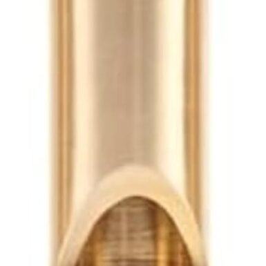 Loudest Brass Whistle — The Original 2-Inch Premium Emergency Whistle 125db+ One Piece Outdoor Survival Whistle On Key-Chain or Hang Around Your Neck and Carry it Anywhere!